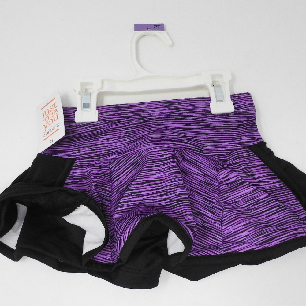 Carter's Just One You 2T Purple Skirt w/ Shorts